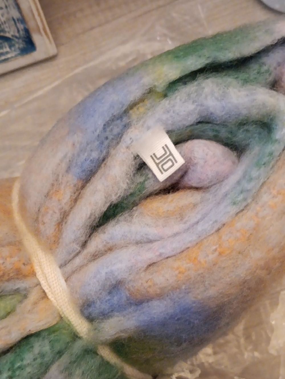Monroe Faux Mohair Throw Blanket In Pink & Teal Drom Urbsn Outfitters Home - Picture 6 of 10